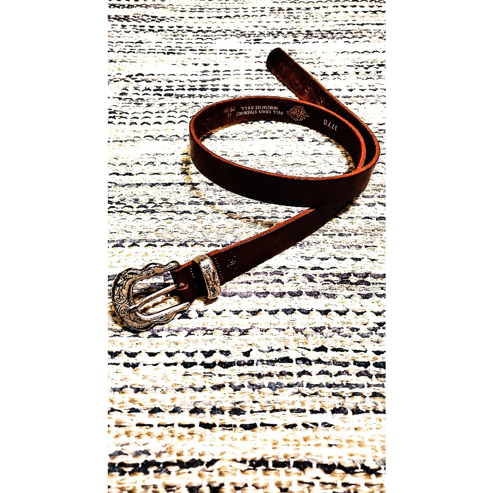 Vintage Dockers Full Grain Steer Hide Leather Belt